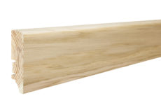 Battiscopa P6P Frassino Vernice bianca