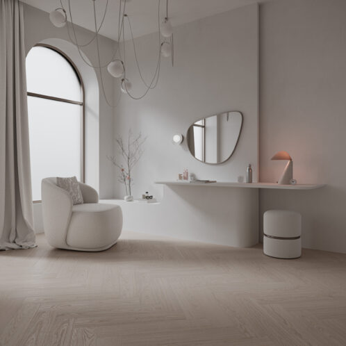 Pavimento SPC Rovere Silk Spina a Pesce